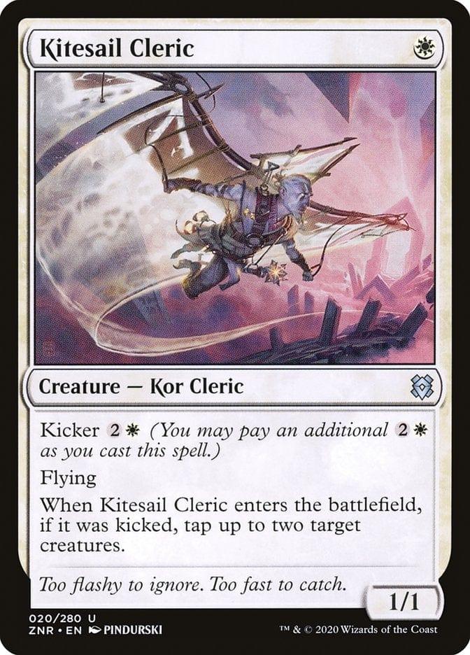 Magic: The Gathering MTG Single Kitesail Cleric [Zendikar Rising]