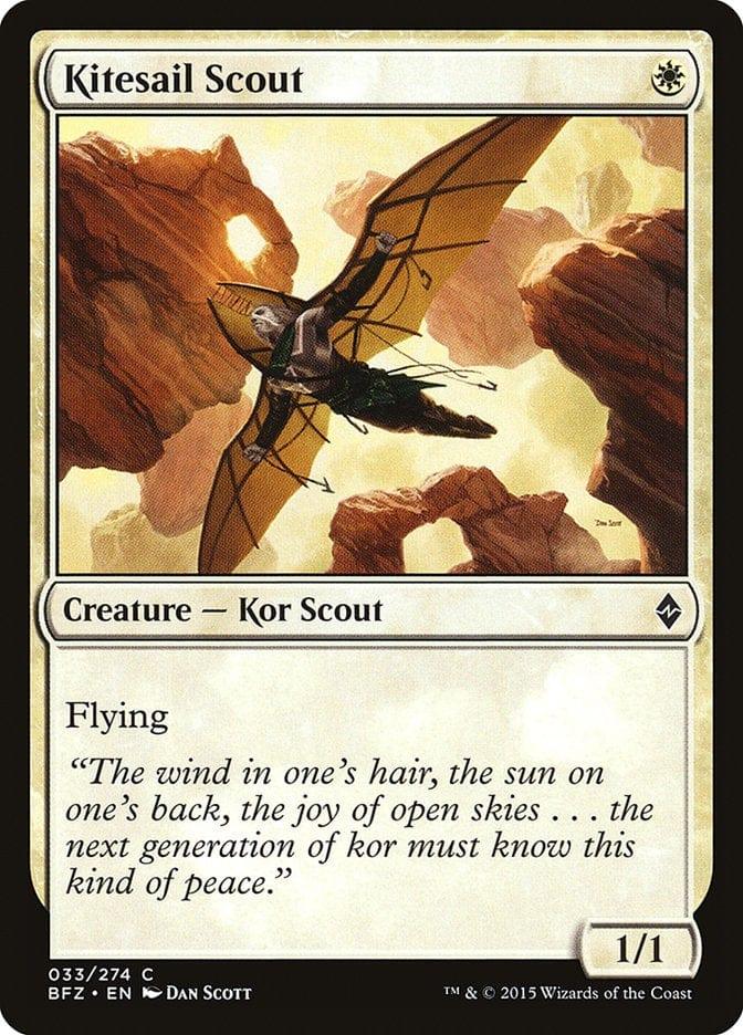 Magic: The Gathering MTG Single Kitesail Scout [Battle for Zendikar]
