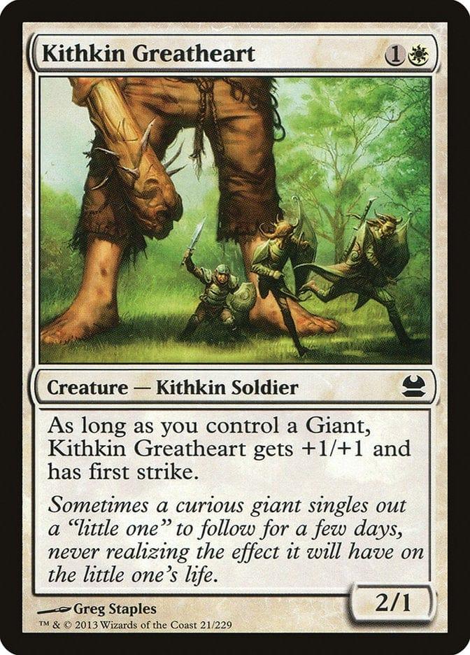 Magic: The Gathering MTG Single Kithkin Greatheart [Modern Masters]