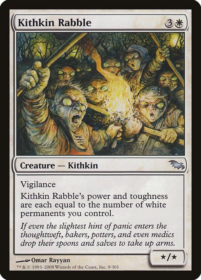 Magic: The Gathering MTG Single Kithkin Rabble [Shadowmoor]