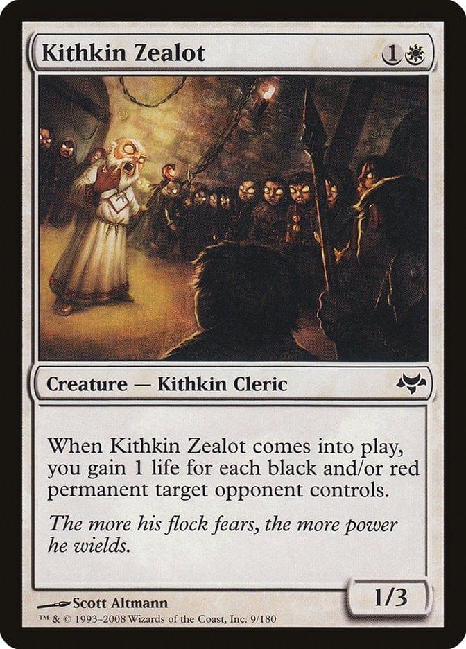 Magic: The Gathering MTG Single Kithkin Zealot [Eventide]