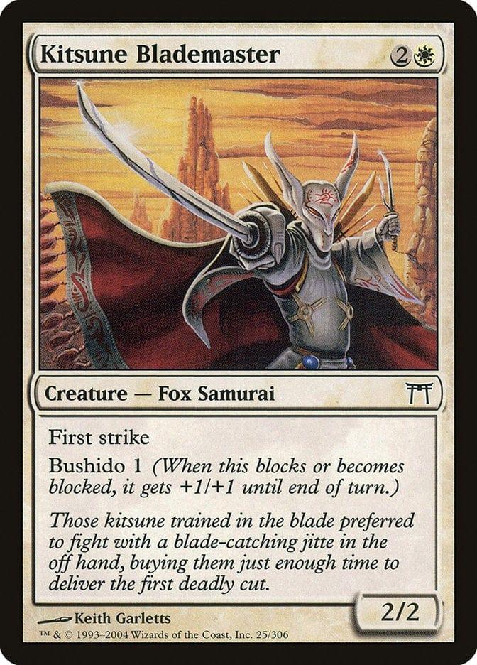 Magic: The Gathering MTG Single Kitsune Blademaster [Champions of Kamigawa]