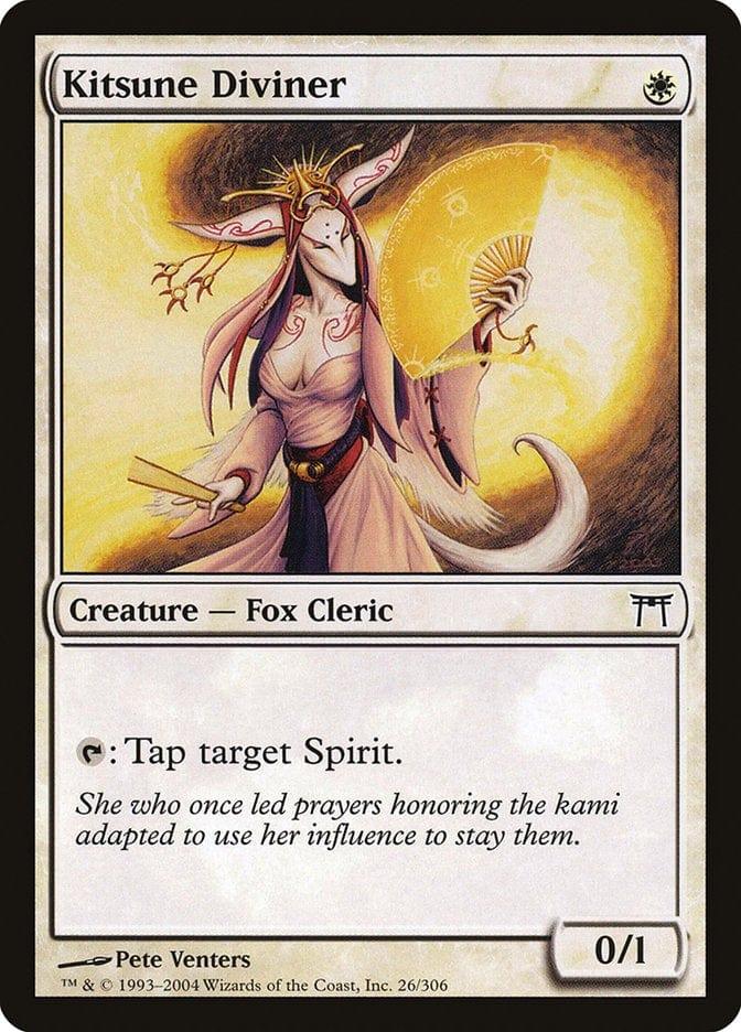 Magic: The Gathering MTG Single Kitsune Diviner [Champions of Kamigawa]