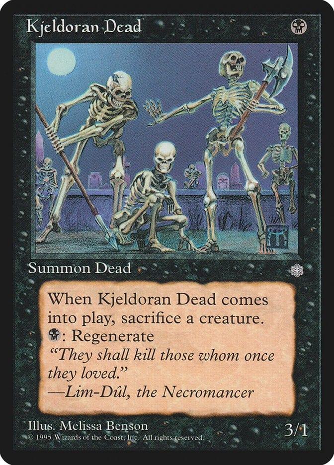 Magic: The Gathering MTG Single Kjeldoran Dead [Ice Age]