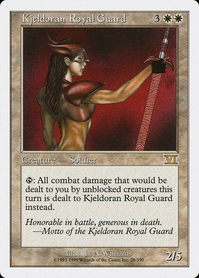 Magic: The Gathering MTG Single Kjeldoran Royal Guard [Classic Sixth Edition]