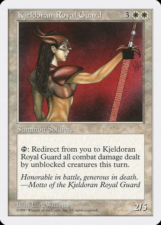 Magic: The Gathering MTG Single Kjeldoran Royal Guard [Fifth Edition]