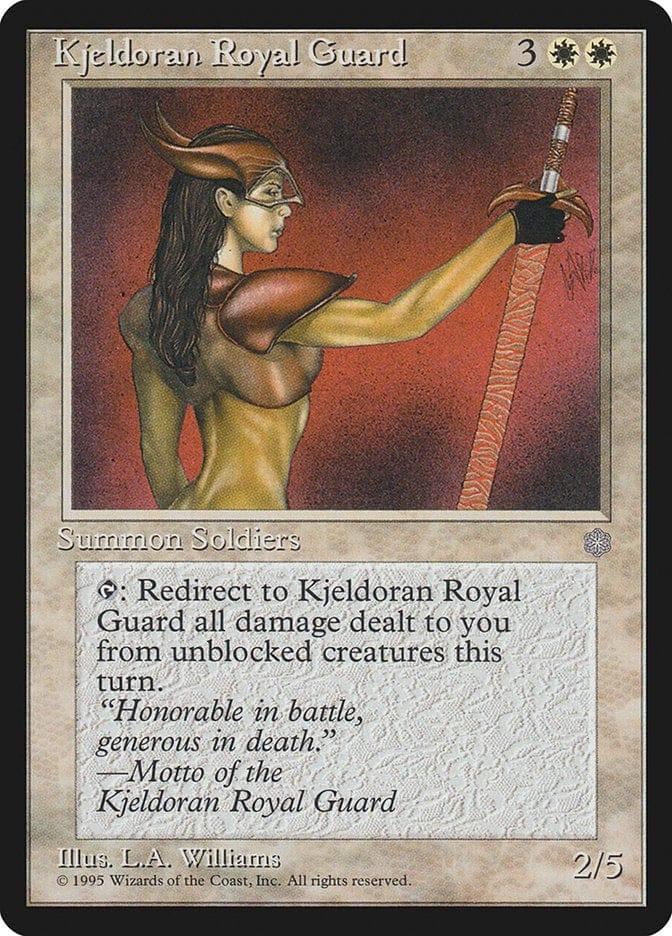 Magic: The Gathering MTG Single Kjeldoran Royal Guard [Ice Age]