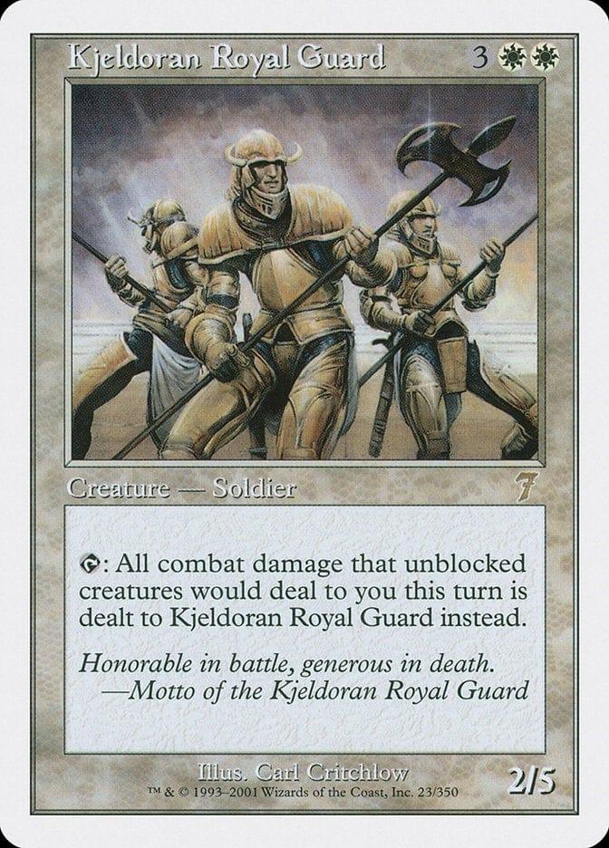 Magic: The Gathering MTG Single Kjeldoran Royal Guard [Seventh Edition]