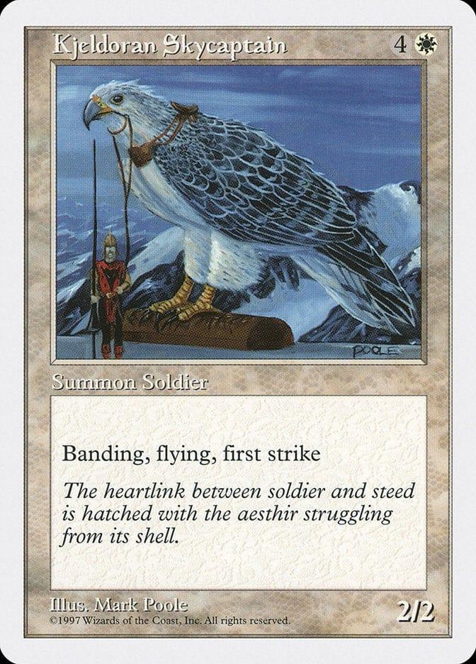 Magic: The Gathering MTG Single Kjeldoran Skycaptain [Fifth Edition]