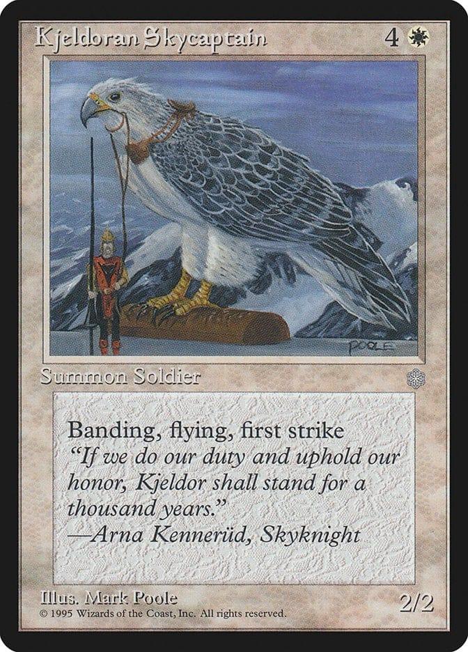 Magic: The Gathering MTG Single Kjeldoran Skycaptain [Ice Age]
