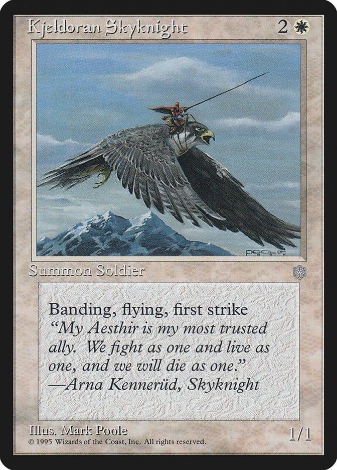 Magic: The Gathering MTG Single Kjeldoran Skyknight [Ice Age]