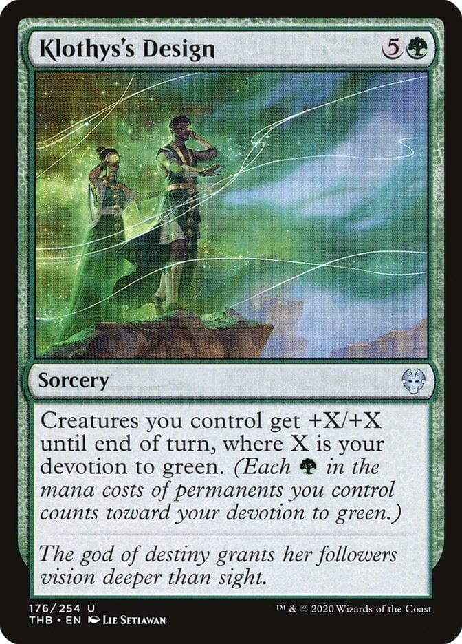 Magic: The Gathering MTG Single Klothys's Design [Theros Beyond Death]