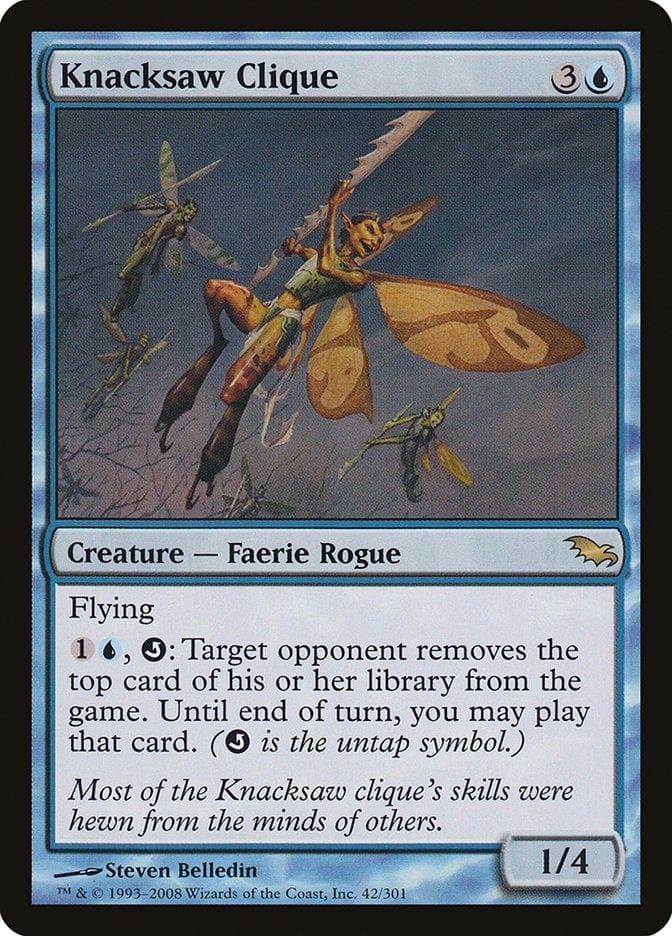 Magic: The Gathering MTG Single Knacksaw Clique [Shadowmoor]