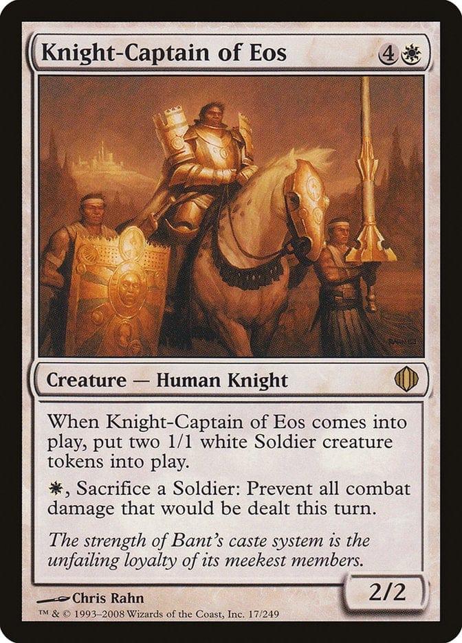 Magic: The Gathering MTG Single Knight-Captain of Eos [Shards of Alara]
