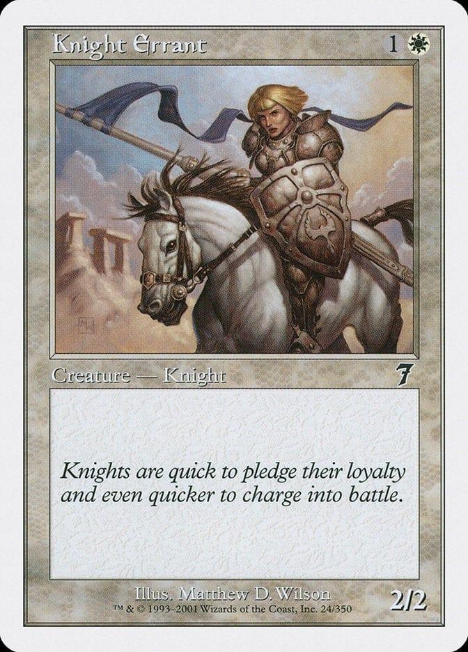 Magic: The Gathering MTG Single Knight Errant [Seventh Edition]