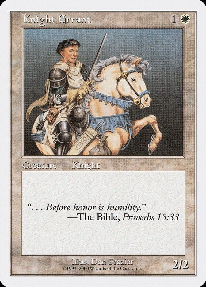 Magic: The Gathering MTG Single Knight Errant [Starter 2000]