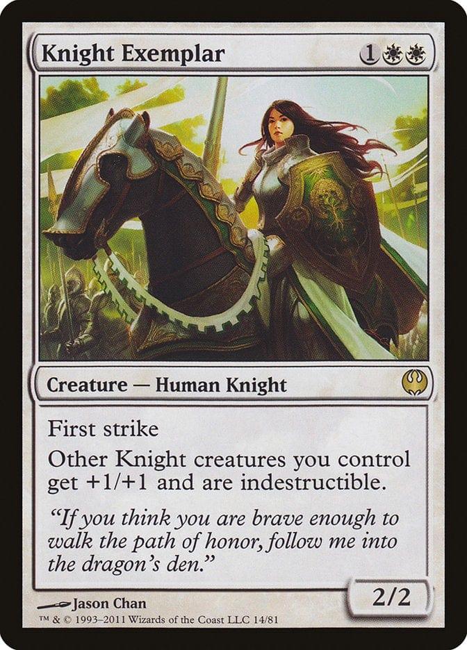 Magic: The Gathering MTG Single Knight Exemplar [Duel Decks: Knights vs. Dragons]