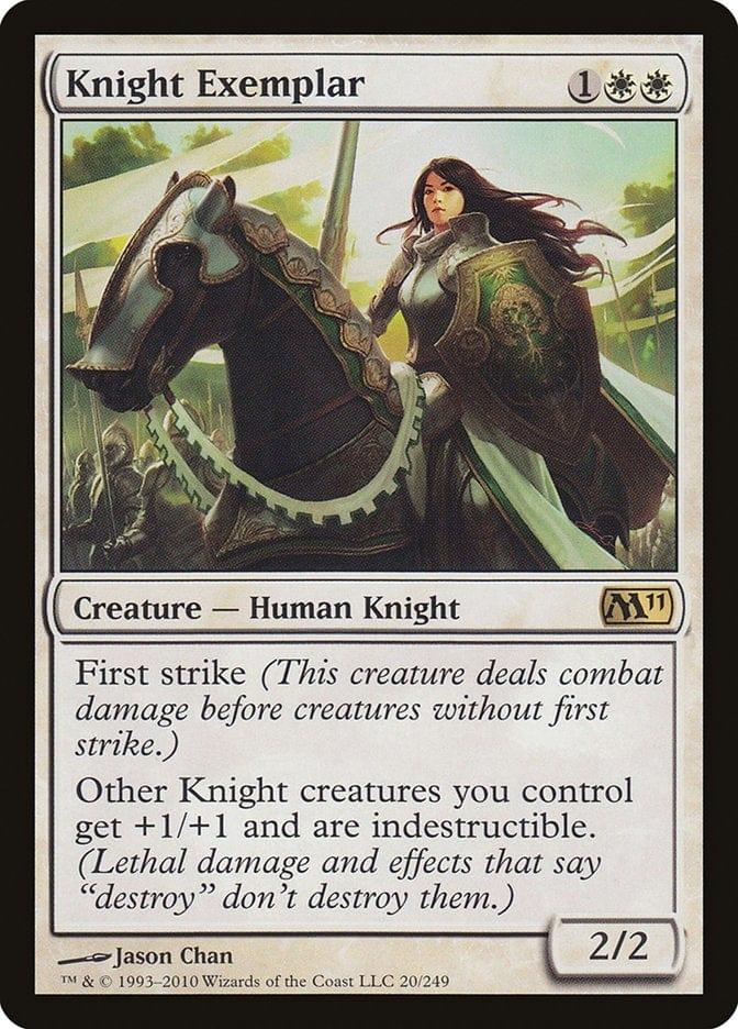 Magic: The Gathering MTG Single Knight Exemplar [Magic 2011]