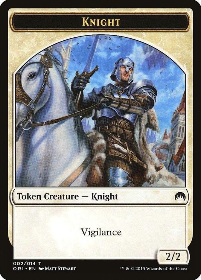 Magic: The Gathering MTG Single Knight [Magic Origins Tokens]