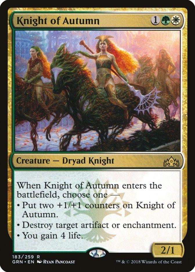 Magic: The Gathering MTG Single Knight of Autumn [Guilds of Ravnica]