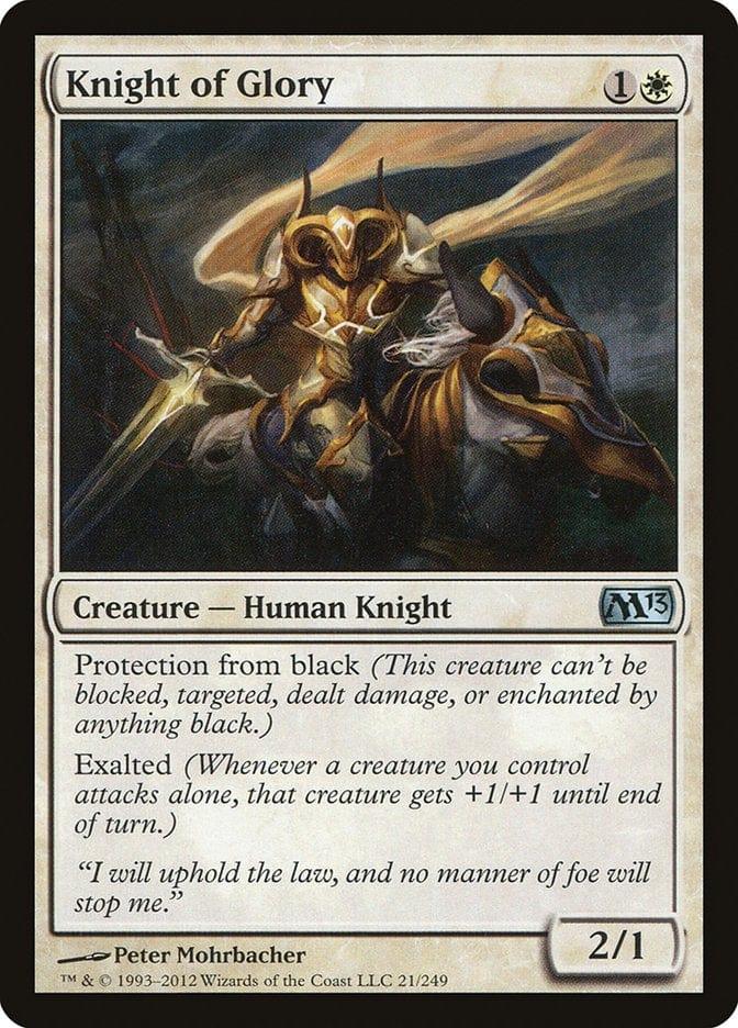 Magic: The Gathering MTG Single Knight of Glory [Magic 2013]