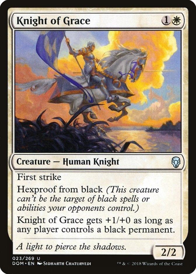 Magic: The Gathering MTG Single Knight of Grace [Dominaria]