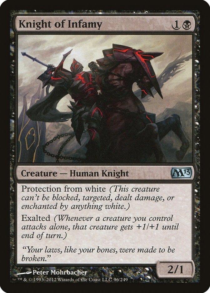 Magic: The Gathering MTG Single Knight of Infamy [Magic 2013]