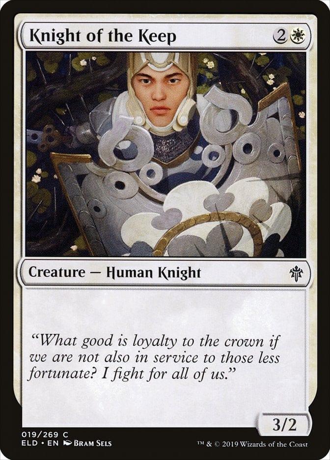 Magic: The Gathering MTG Single Knight of the Keep [Throne of Eldraine]