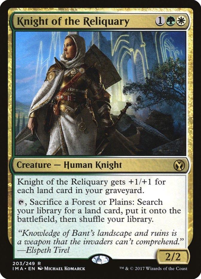 Magic: The Gathering MTG Single Knight of the Reliquary [Iconic Masters]