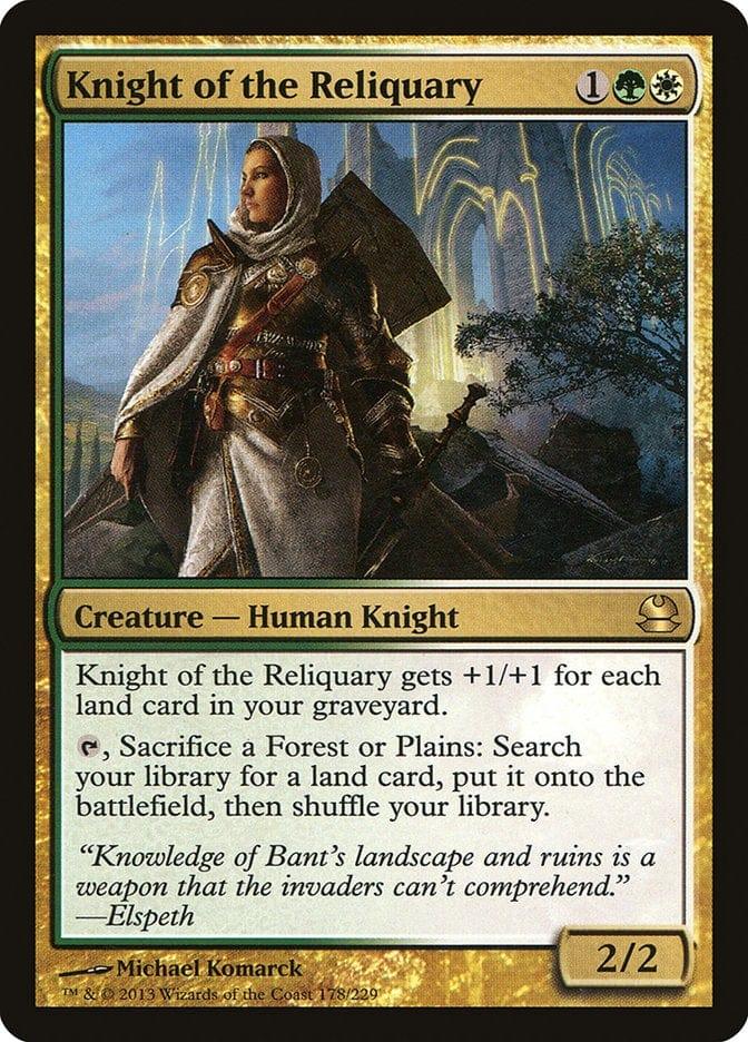 Magic: The Gathering MTG Single Knight of the Reliquary [Modern Masters]