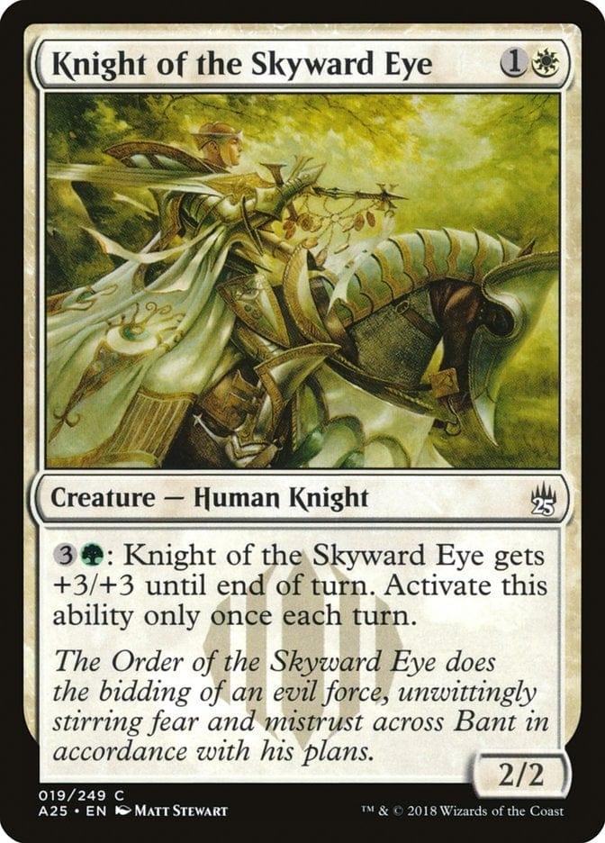 Magic: The Gathering MTG Single Knight of the Skyward Eye [Masters 25]