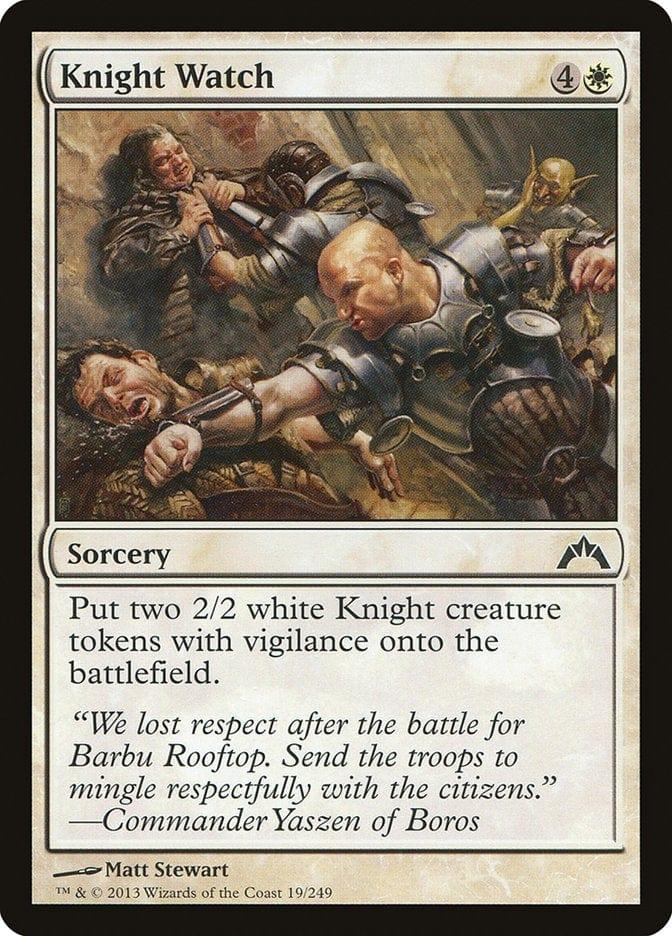 Magic: The Gathering MTG Single Knight Watch [Gatecrash]