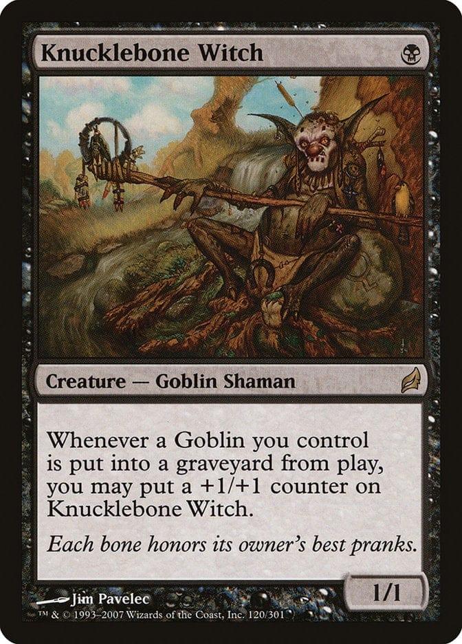 Magic: The Gathering MTG Single Knucklebone Witch [Lorwyn]