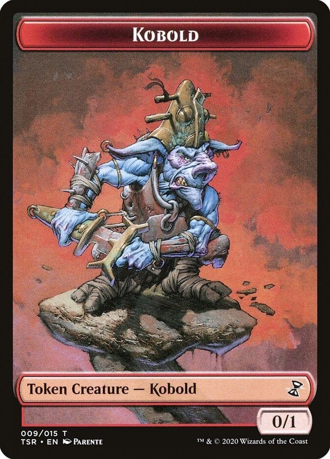 Magic: The Gathering MTG Single Kobold Token [Time Spiral Remastered Tokens]