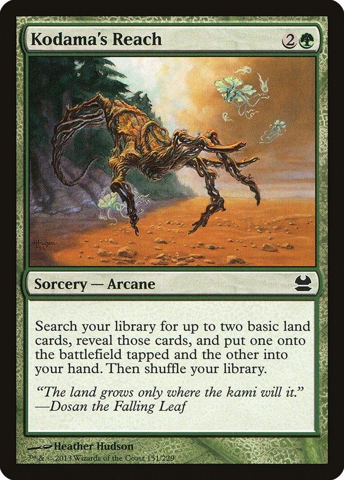 Magic: The Gathering MTG Single Kodama's Reach [Modern Masters]