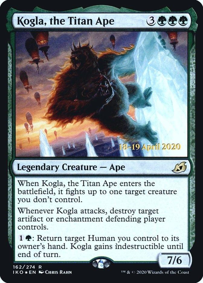 Magic: The Gathering MTG Single Kogla, the Titan Ape  [Ikoria: Lair of Behemoths Prerelease Promos]