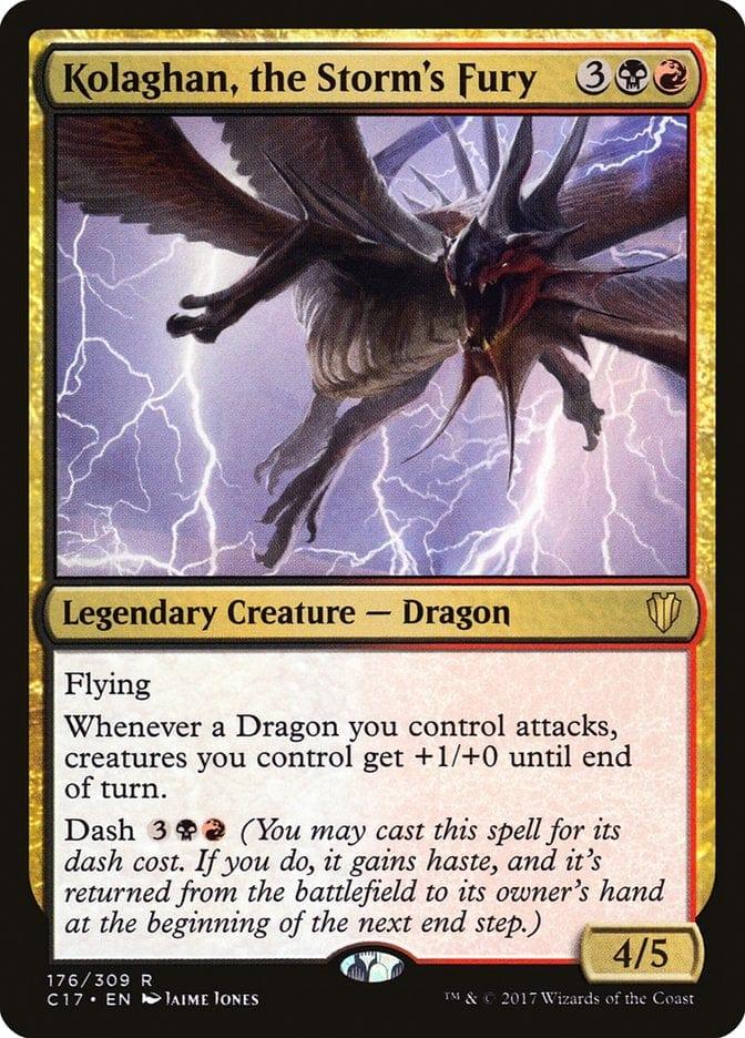 Magic: The Gathering MTG Single Kolaghan, the Storm's Fury [Commander 2017]