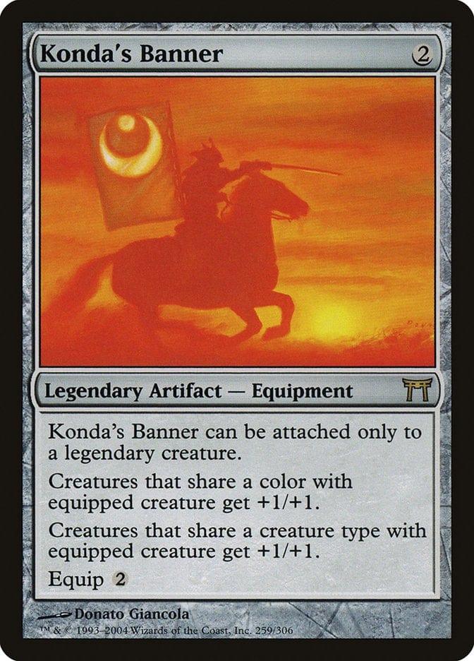 Magic: The Gathering MTG Single Konda's Banner [Champions of Kamigawa]