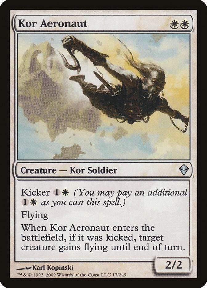 Magic: The Gathering MTG Single Kor Aeronaut [Zendikar]