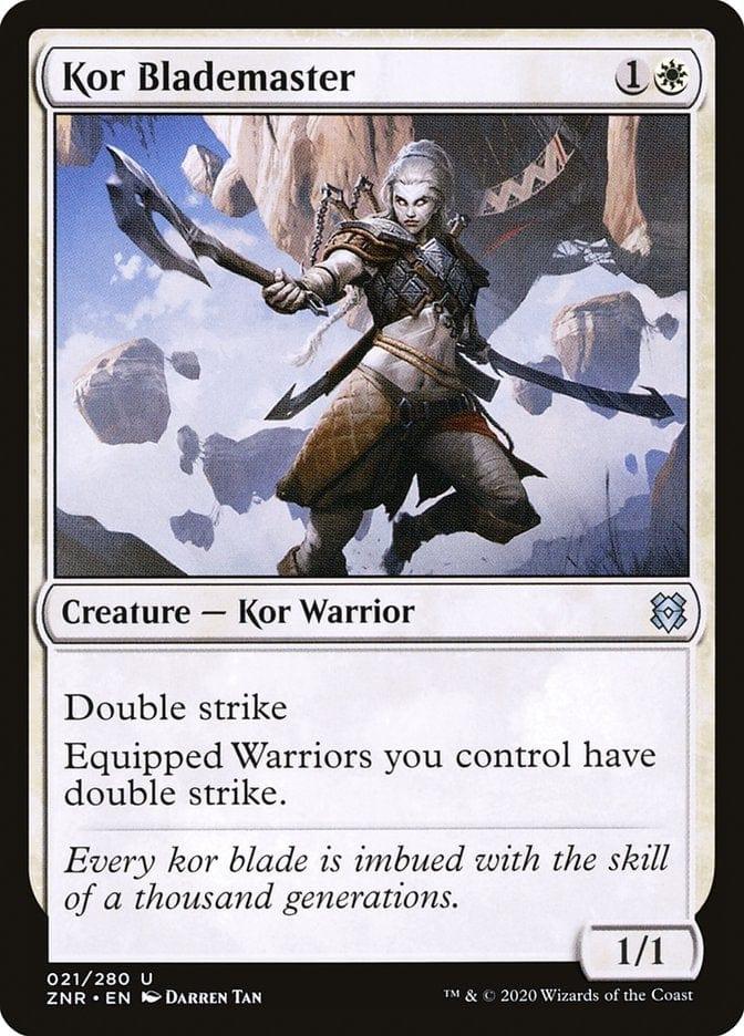 Magic: The Gathering MTG Single Kor Blademaster [Zendikar Rising]