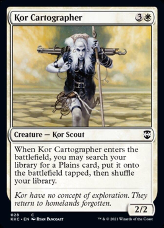 Magic: The Gathering MTG Single Kor Cartographer [Kaldheim Commander]