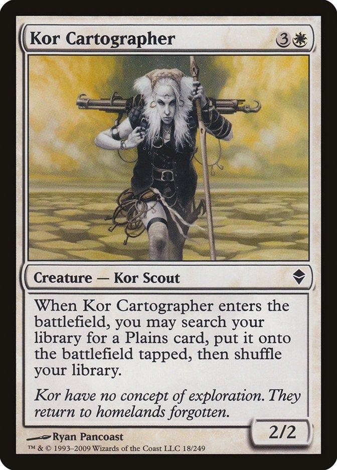 Magic: The Gathering MTG Single Kor Cartographer [Zendikar]