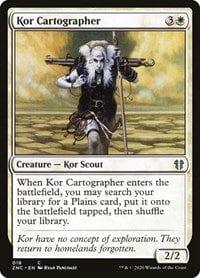Magic: The Gathering MTG Single Kor Cartographer [Zendikar Rising Commander]