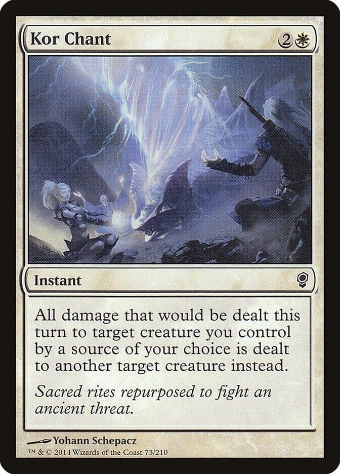Magic: The Gathering MTG Single Kor Chant [Conspiracy]
