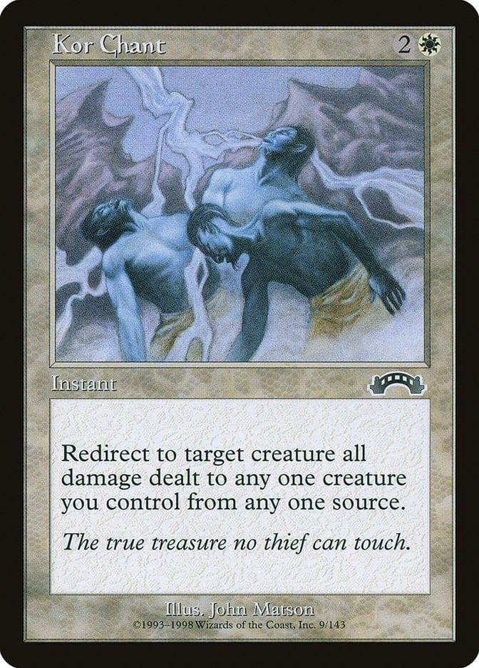 Magic: The Gathering MTG Single Kor Chant [Exodus]