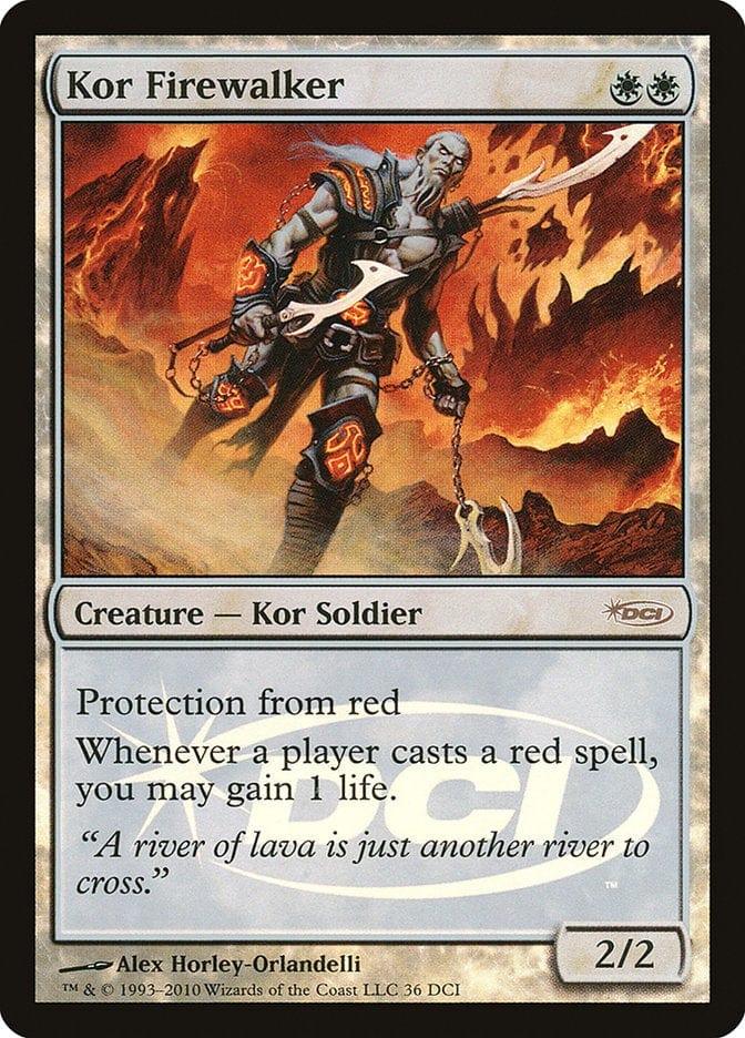 Magic: The Gathering MTG Single Kor Firewalker [Wizards Play Network 2010]