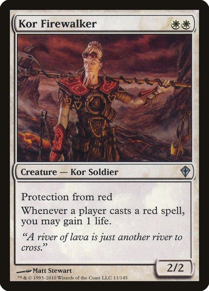 Magic: The Gathering MTG Single Kor Firewalker [Worldwake]