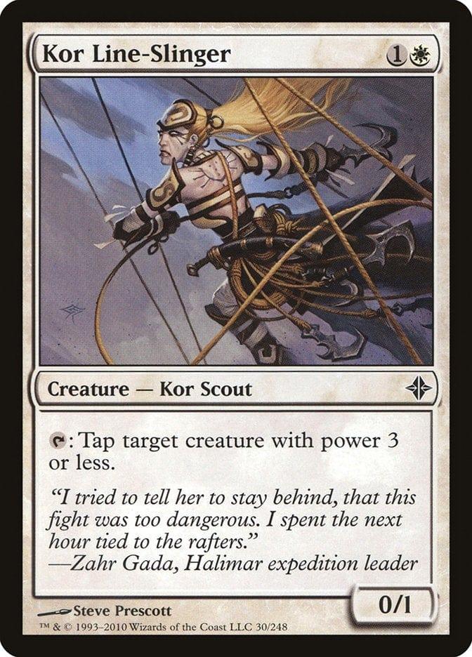 Magic: The Gathering MTG Single Kor Line-Slinger [Rise of the Eldrazi]