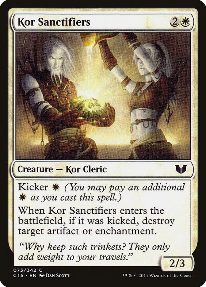 Magic: The Gathering MTG Single Kor Sanctifiers [Commander 2015]