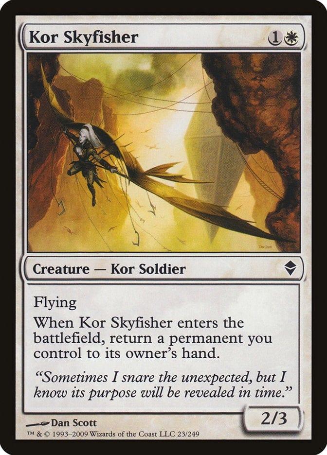 Magic: The Gathering MTG Single Kor Skyfisher [Zendikar]